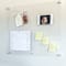 Wexel Art Single Panel Clear Acrylic Floating Wall Frame & Magnets with Silver Hardware